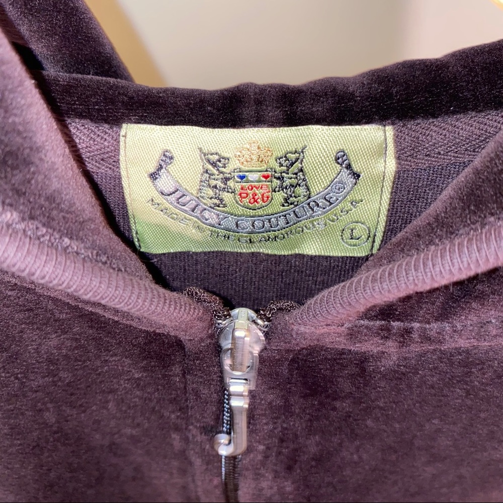 Vintage Juicy Couture Track Suit top - Picture 3 of 3